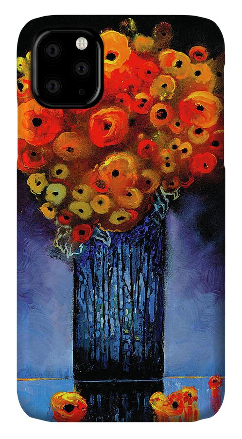 Ford Smith iPhone 11 Case featuring the painting Above a Whisper by Ford Smith