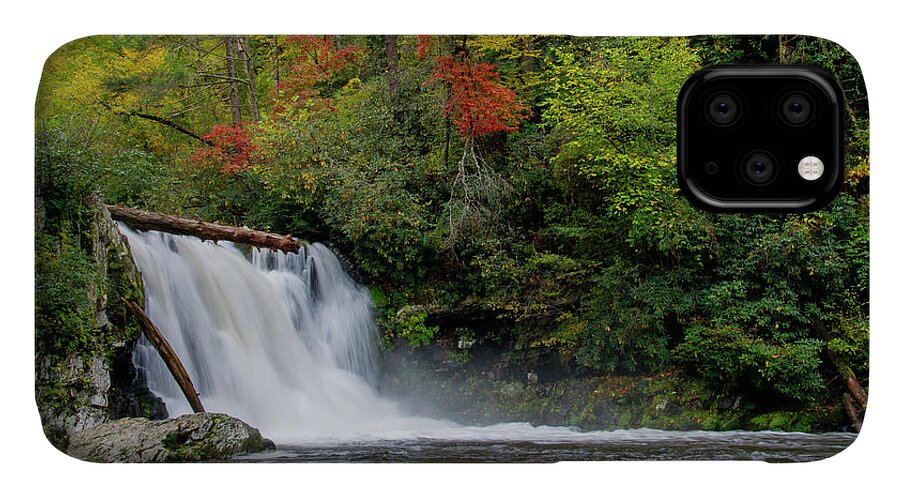 Abrams Falls iPhone 11 Case featuring the photograph Abrams Falls by Larry Bohlin