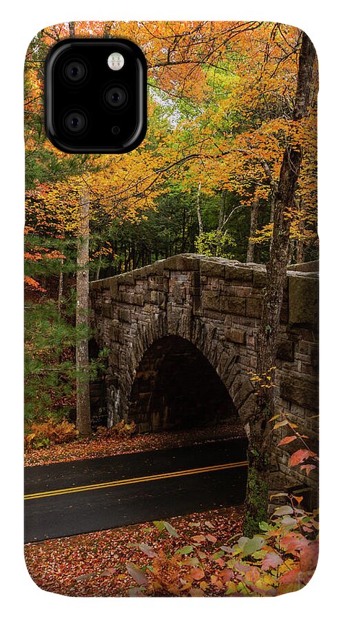 Autumn iPhone 11 Case featuring the photograph Acadia with Colors by Karin Pinkham