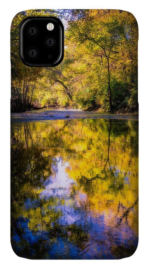 Fall iPhone 11 Case featuring the photograph Autumn Reflections by Allin Sorenson