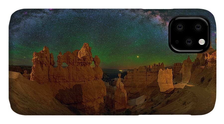 Bryce iPhone 11 Case featuring the photograph Bryce Panorama by Ralf Rohner