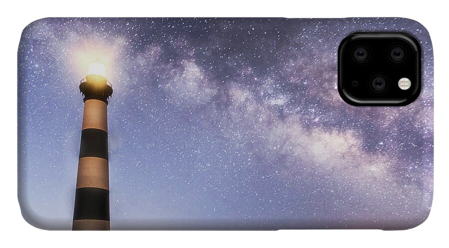Outerbanks iPhone 11 Case featuring the photograph By Dawn's Early Light by Russell Pugh