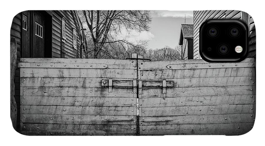 Farm iPhone 11 Case featuring the photograph Farm Gate by Steve Stanger