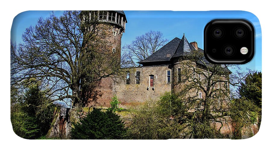 Burg Linn iPhone 11 Case featuring the photograph Linn Castle by Dawn Richards