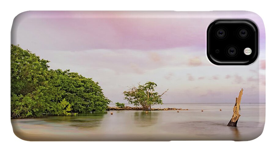 Skyline iPhone 11 Case featuring the photograph Mayan Sea by Silvia Marcoschamer