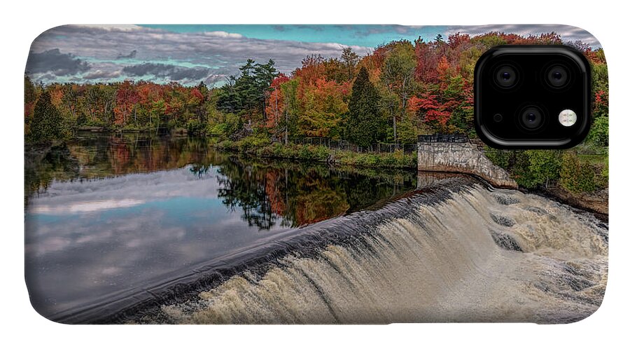  iPhone 11 Case featuring the photograph Montmorency Falls by G Lamar Yancy