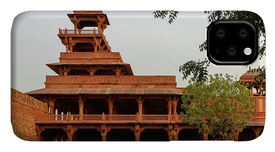 Fatehpur Sikri iPhone 11 Case featuring the photograph Panch Mahal, Fatehpur Sikri, India by Aashish Vaidya