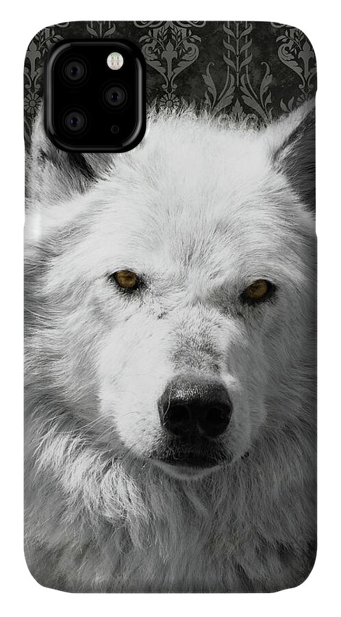 Wolf iPhone 11 Case featuring the photograph Wolf by Mary Hone