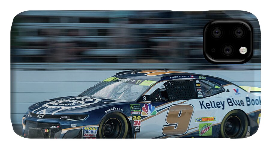 Chase Elliott iPhone 11 Case featuring the photograph Chase Elliott #9 by Paul Quinn