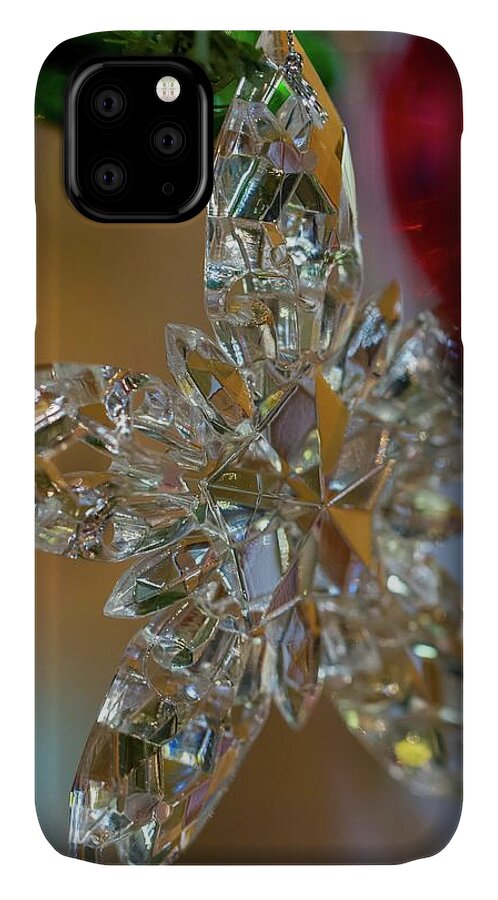 Star iPhone 11 Case featuring the photograph Star Ornament by Liza Eckardt
