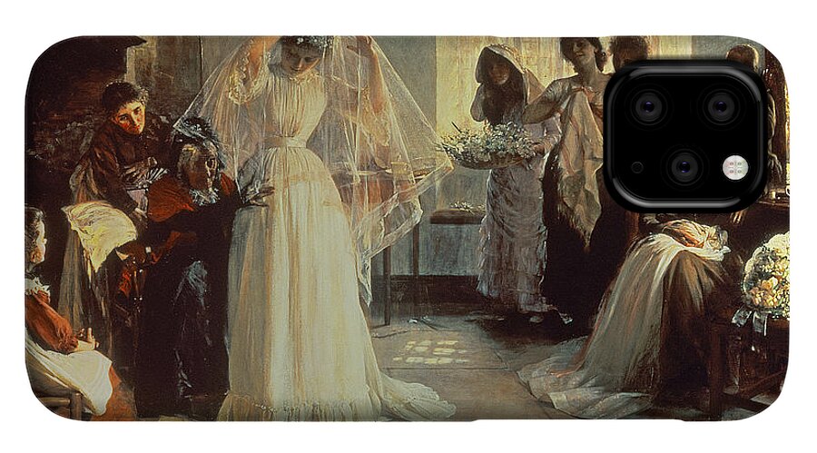 THE WEDDING MORNING by John Henry Frederick Bacon,Print