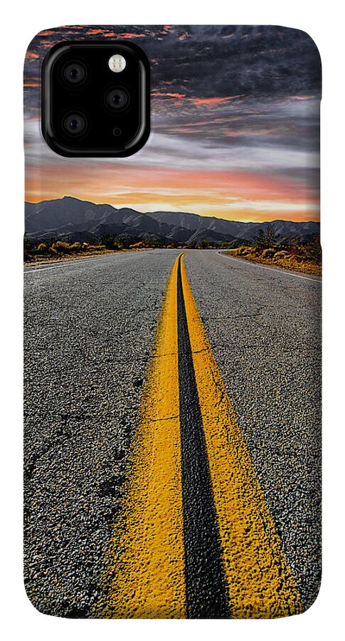Desert Landscape iPhone 11 Pro Max Case featuring the photograph On Our Way by Ryan Weddle