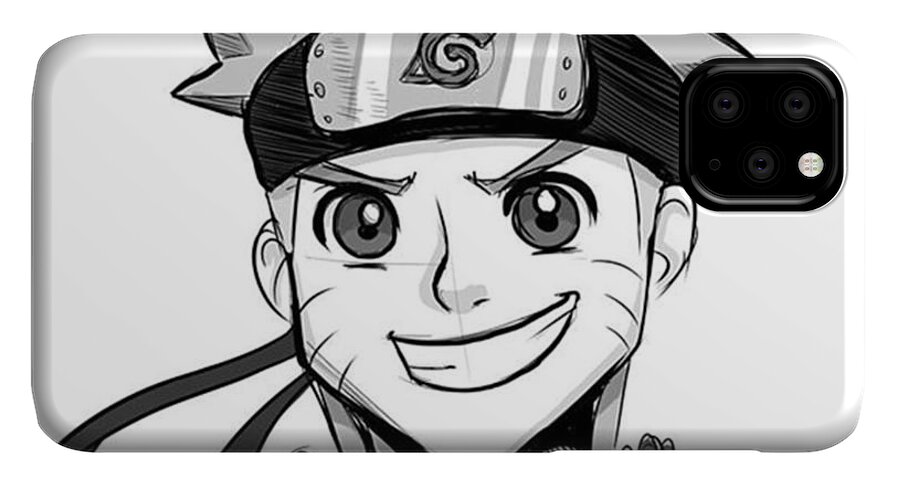 Naruto Sketch Done In Manga Studio 😊 #1 iPhone 7 Case by Rachel Korsen -  Mobile Prints