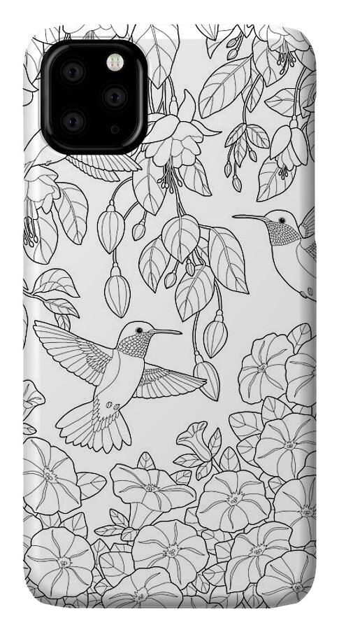 phone coloring page