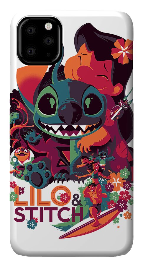 Lilo And Stitch iPhone 11 Pro Max Case by Jelly Vista - Pixels