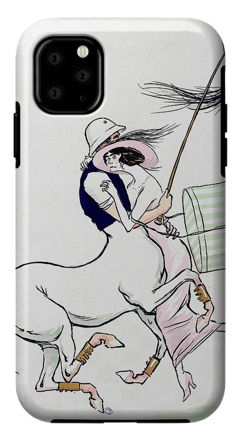 Coco Chanel And Arthur Capel, 1913 iPhone 11 Tough Case by Science