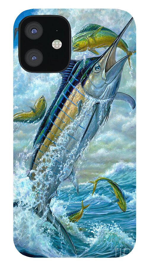 Big Jump Blue Marlin With Mahi Mahi iPhone 12 Mini Case by Terry Fox - Fine  Art America