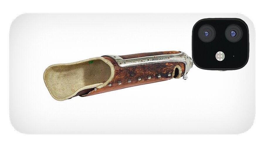 A Prosthetic Arm With Hook iPhone 12 Mini Case by Gregory Davies