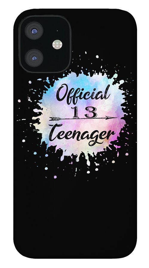 Cute 13th Birthday Gift For Girls Official Teenager Girl Iphone 12 Mini Case By Art Grabitees Fine Art America