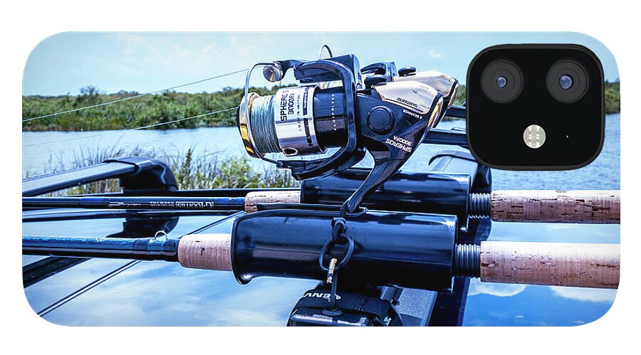 https://render.fineartamerica.com/images/rendered/default/phone-case/iphone12mini/images/artworkimages/medium/3/fishing-rods-and-reels-racked-blair-damson.jpg?&targetx=2&targety=-29&imagewidth=1000&imageheight=664&modelwidth=1000&modelheight=575&backgroundcolor=68A3ED&orientation=1