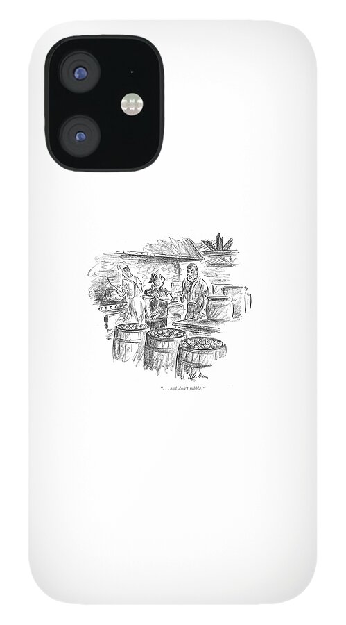 . . . And Don't Nibble! iPhone 12 Case