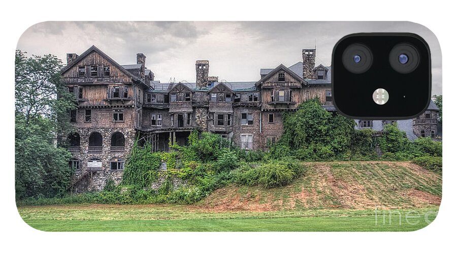 Bennett College iPhone 12 Case featuring the photograph Halcyon Hall by Rick Kuperberg Sr