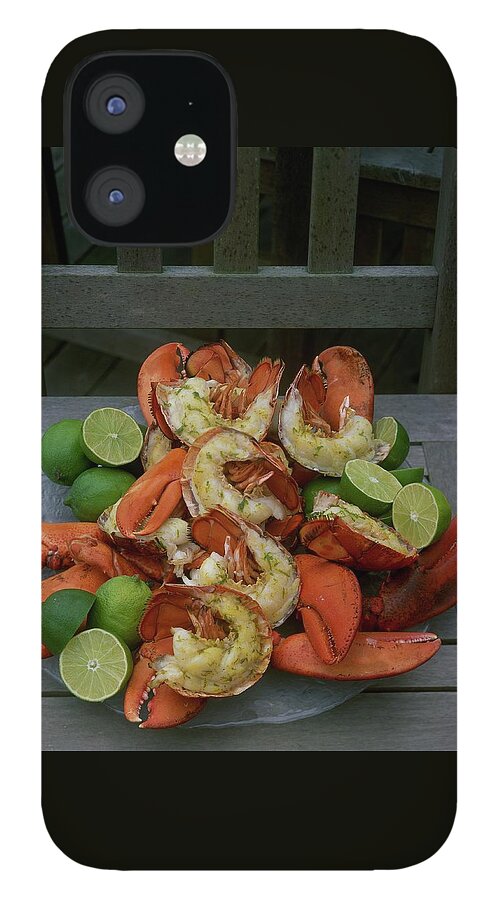 A Meal With Lobster And Limes #1 iPhone 12 Case