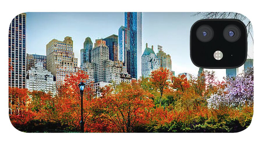 Central Park iPhone 12 Case featuring the photograph Changing Of The Seasons by Az Jackson