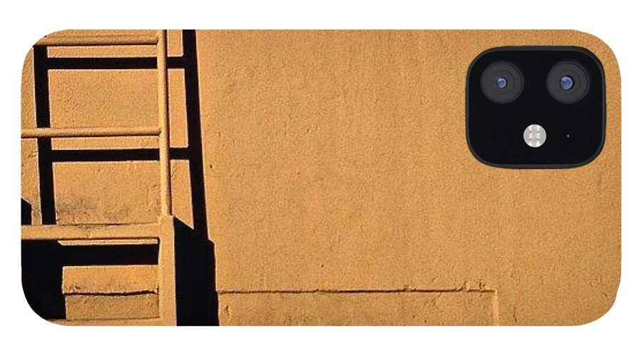 Minimalovers iPhone 12 Case featuring the photograph Ladder #1 by Julie Gebhardt