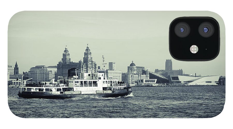 Liverpool Museum iPhone 12 Case featuring the photograph Mersey Ferry #1 by Spikey Mouse Photography