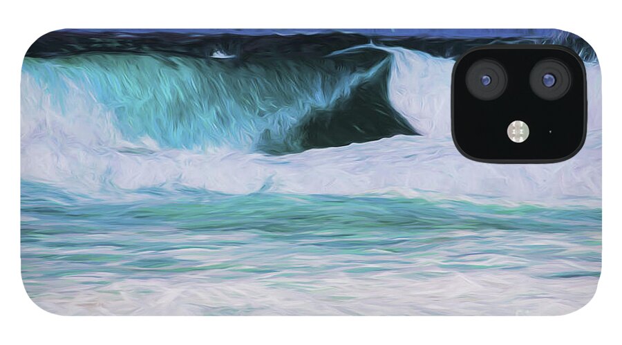 Surf iPhone 12 Case featuring the photograph Surfs up by Sheila Smart Fine Art Photography