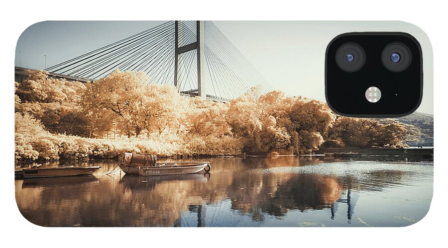 Tranquility iPhone 12 Case featuring the photograph Surreal City In Dream #1 by D3sign