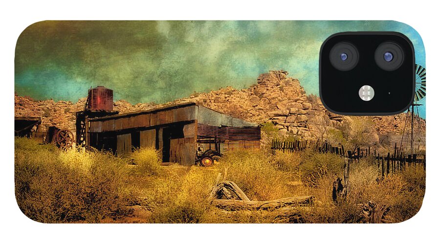 Key's Ranch iPhone 12 Case featuring the photograph The Garage #1 by Sandra Selle Rodriguez