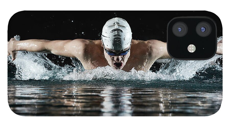 Copenhagen iPhone 12 Case featuring the photograph Professional Swimmer #10 by Henrik Sorensen