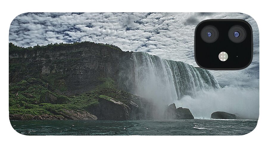 Canada iPhone 12 Case featuring the photograph Niagara Falls #11 by Prince Andre Faubert