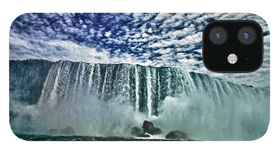 Canada iPhone 12 Case featuring the photograph Niagara Falls #14 by Prince Andre Faubert