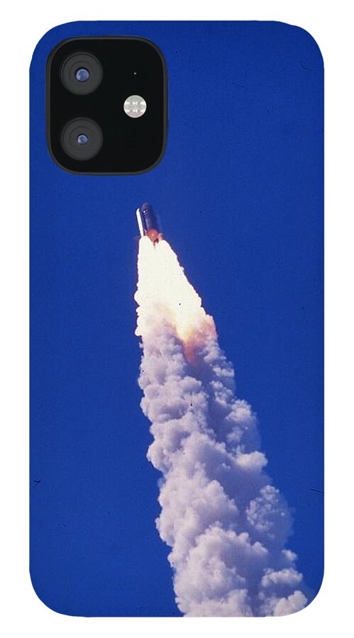 Retro Images Archive iPhone 12 Case featuring the photograph Space Shuttle Challenger #15 by Retro Images Archive