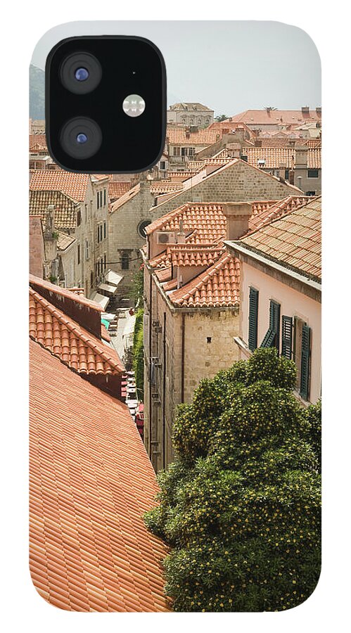 Tranquility iPhone 12 Case featuring the photograph A View Of Downtown Dubrovnik, Croatia #2 by Lacey Ann Johnson