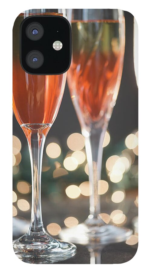 Celebration iPhone 12 Case featuring the photograph Usa, New Jersey, Jersey City, Champagne #2 by Jamie Grill