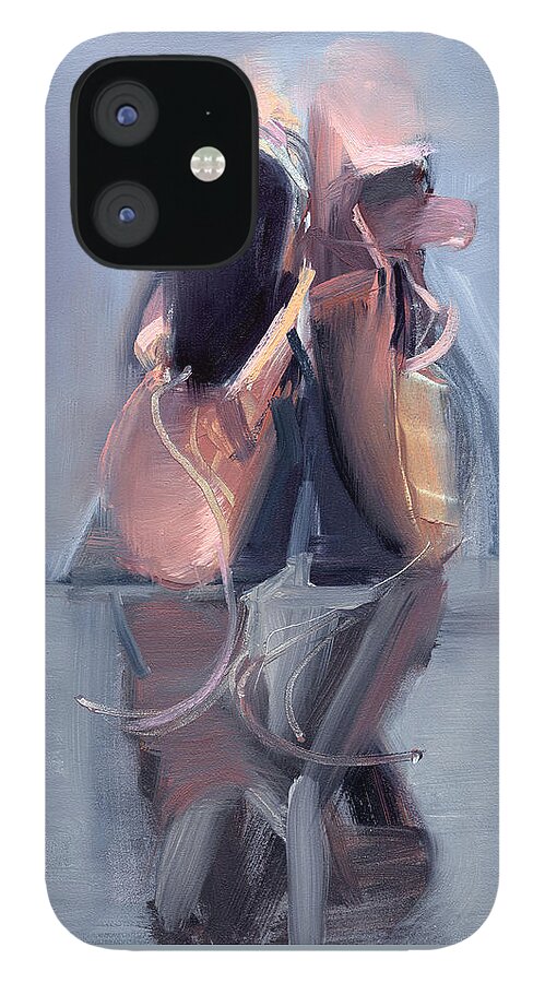Ballet iPhone 12 Case featuring the painting Untitled #490 by Chris N Rohrbach