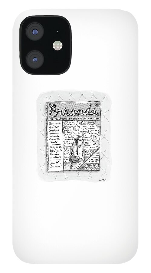 Errands The Magazine For The Errands Life Style iPhone 12 Case
