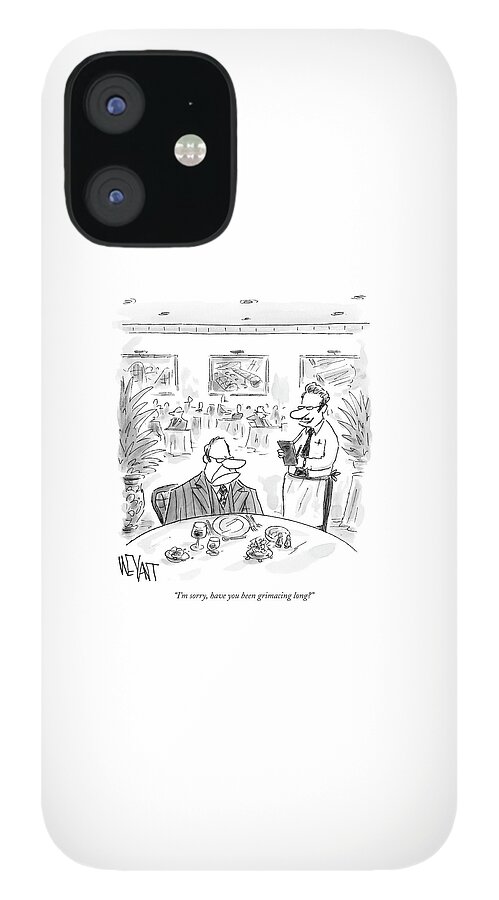 I'm Sorry, Have You Been Grimacing Long? iPhone 12 Case