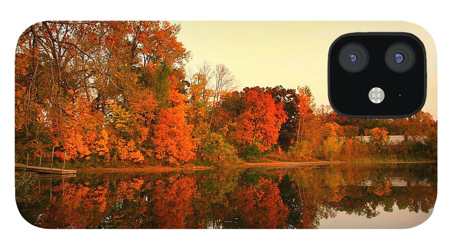 Minnesota Lakes iPhone 12 Case featuring the photograph Shady Oak Lake #4 by Amanda Stadther
