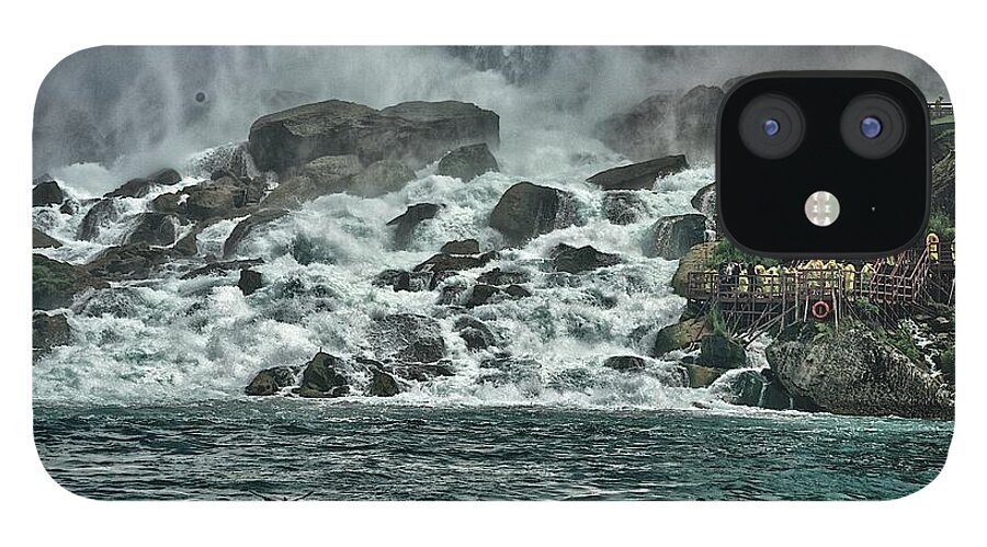 Canada iPhone 12 Case featuring the photograph Niagara Falls #5 by Prince Andre Faubert