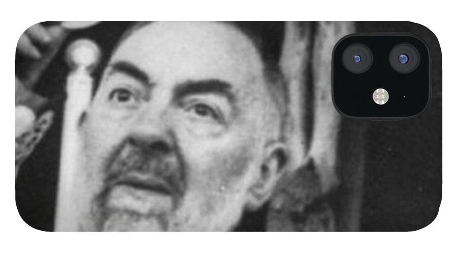 Prayer iPhone 12 Case featuring the photograph Padre Pio #7 by Archangelus Gallery
