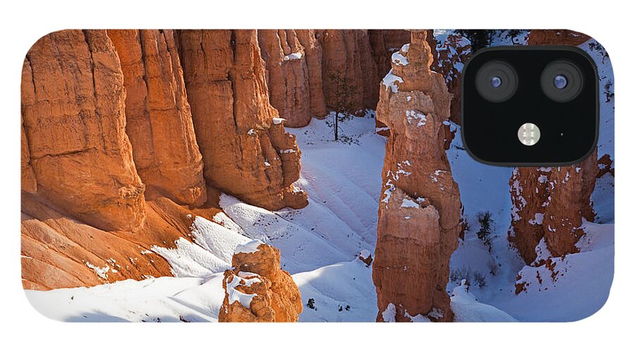 Bryce Canyon iPhone 12 Case featuring the photograph Sunset Point Bryce Canyon National Park #8 by Fred Stearns