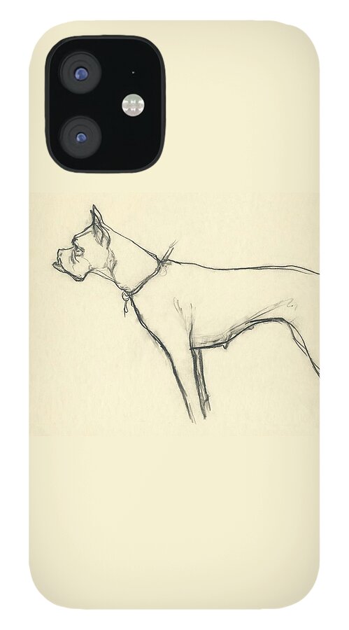 A Boxer Dog iPhone 12 Case