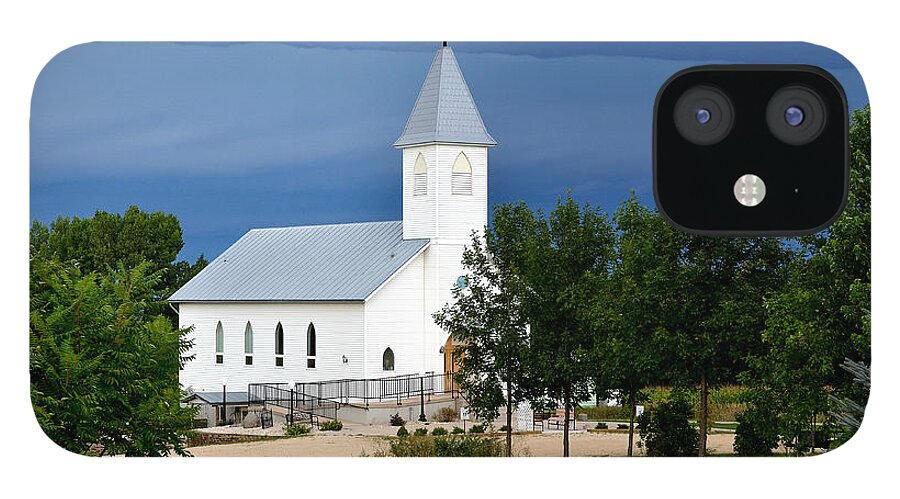 Church iPhone 12 Case featuring the photograph A Moment of Peace by Andrea Platt