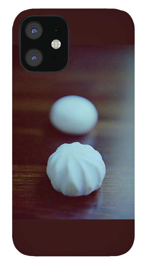 A White Mushroom iPhone 12 Case