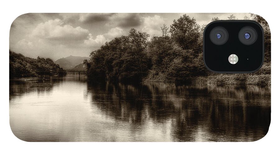 Adda iPhone 12 Case featuring the photograph Adda River 2 by Roberto Pagani